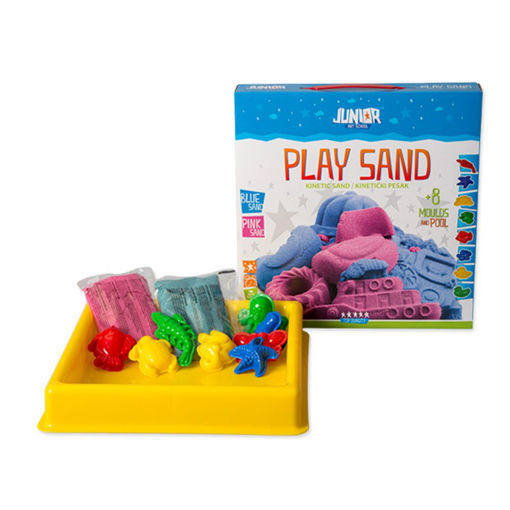 Picture of KINETIC SAND WITH TRAY, MOULDS & 2 PKTS KINETIC SAND